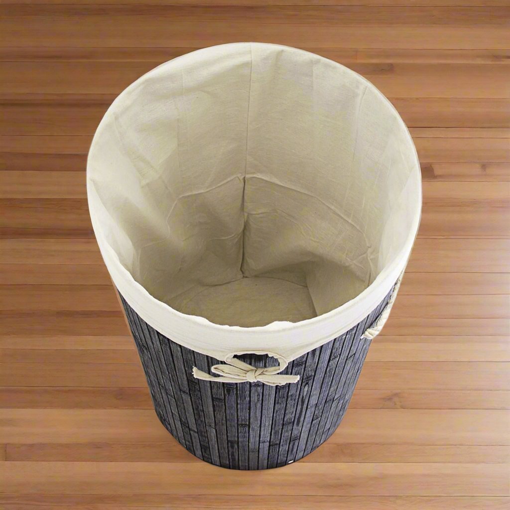 Panier Rangement - BambooLaundryBasket™ - Gris Clair - Rangement avec style
