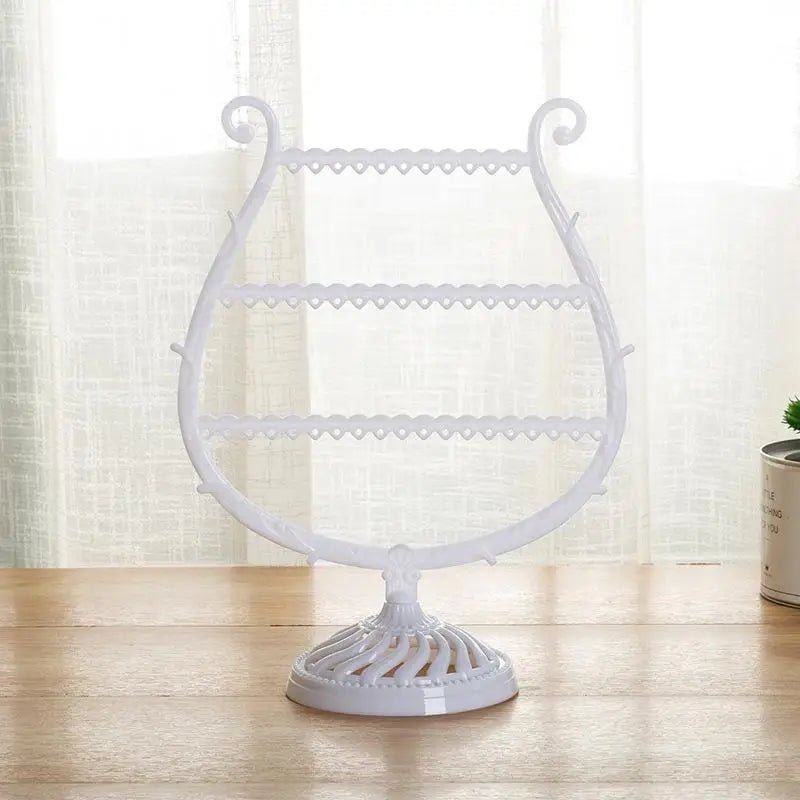 Porte Bijoux - JewelryDisplayHolder™ - Blanc - Rangement avec style
