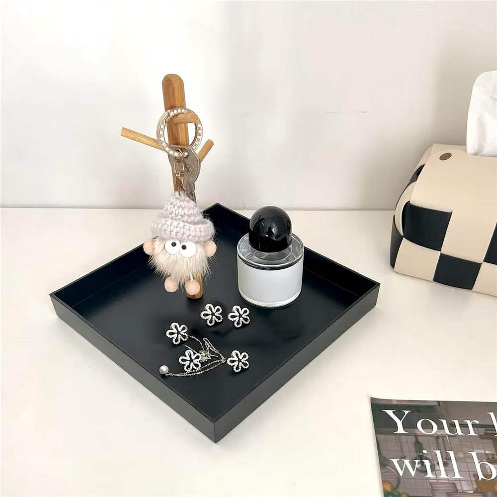 Rangement Clé - BranchRectaTray™ - Noir - Rangement avec style