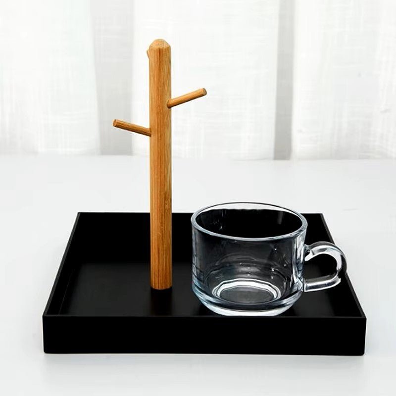 Rangement Clé - BranchRectaTray™ - Noir - Rangement avec style