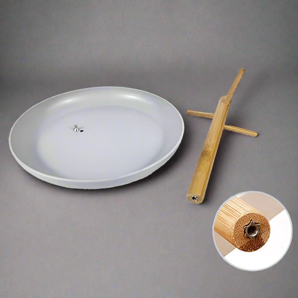 Rangement Clé - BranchRoundTray™ - Gris - Rangement avec style