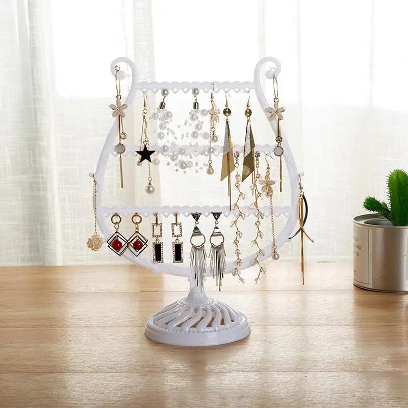 Porte Bijoux - JewelryDisplayHolder™ - Blanc - Rangement avec style